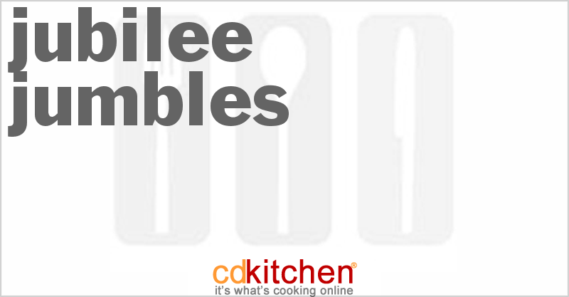 Jubilee Jumbles - CDKitchen.com