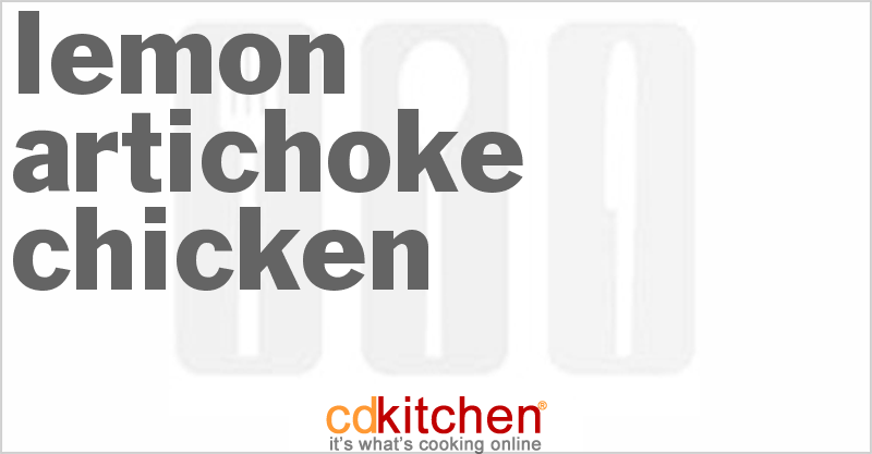 Lemon Artichoke Chicken - CDKitchen.com