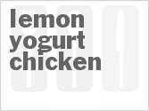 recipe for lemon yogurt chicken