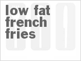 recipe for low fat french fries