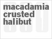 recipe for macadamia crusted halibut