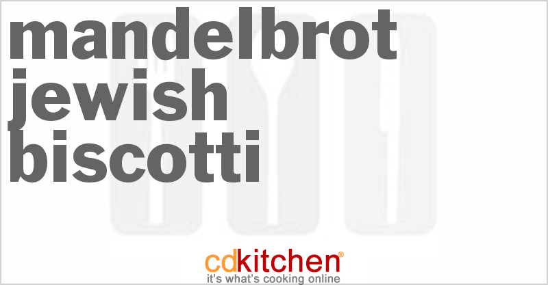 Mandelbrot Jewish Biscotti - CDKitchen.com