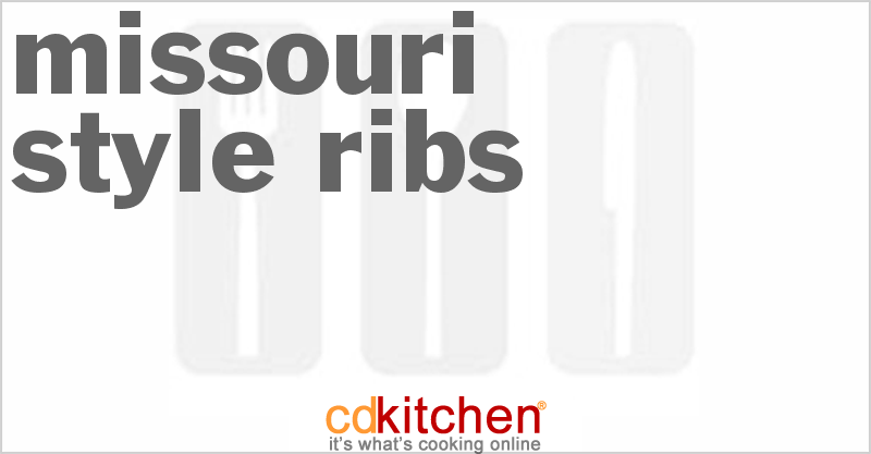 Missouri-Style Ribs - CDKitchen.com