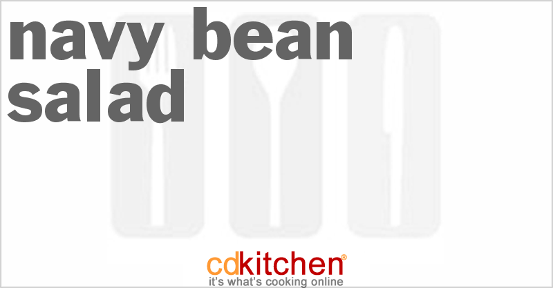 Navy Bean Salad - CDKitchen.com