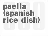recipe for paella (spanish rice dish)