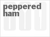 recipe for peppered ham