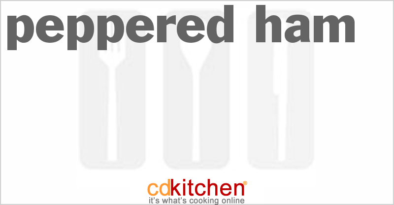 Peppered Ham - CDKitchen.com