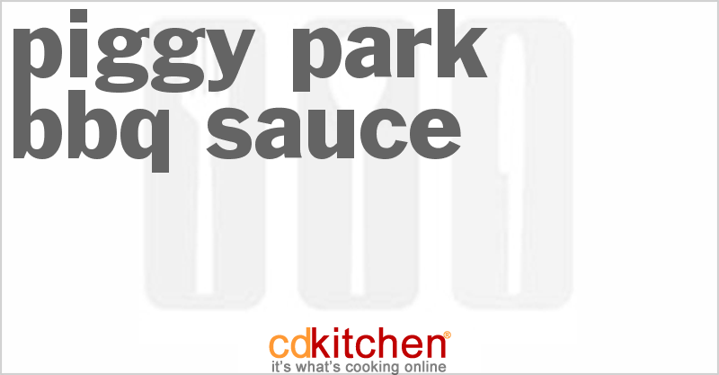 Piggie Park BBQ Sauce - CDKitchen.com