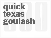 recipe for quick texas goulash