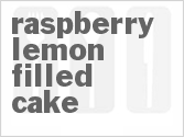 recipe for raspberry lemon filled cake