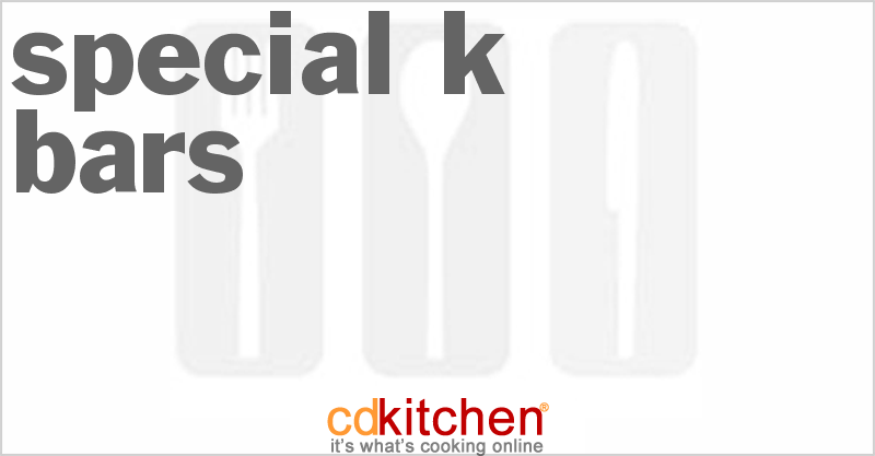 Special K Bars - CDKitchen.com