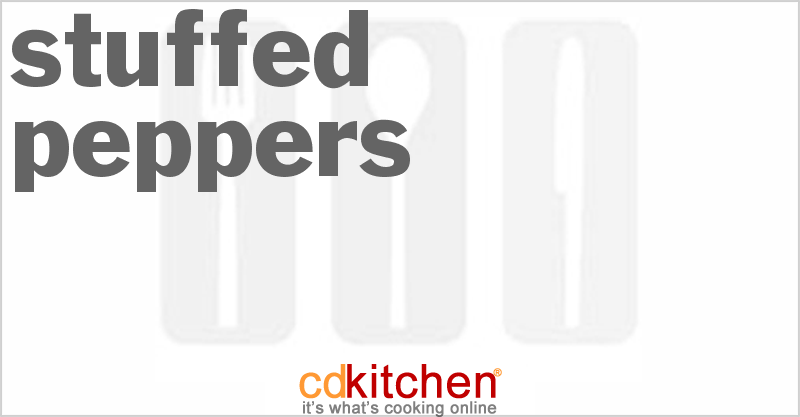 Stuffed Peppers - CDKitchen.com
