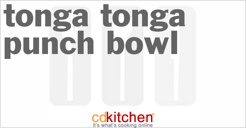 Tonga Tonga Punch Bowl - CDKitchen.com
