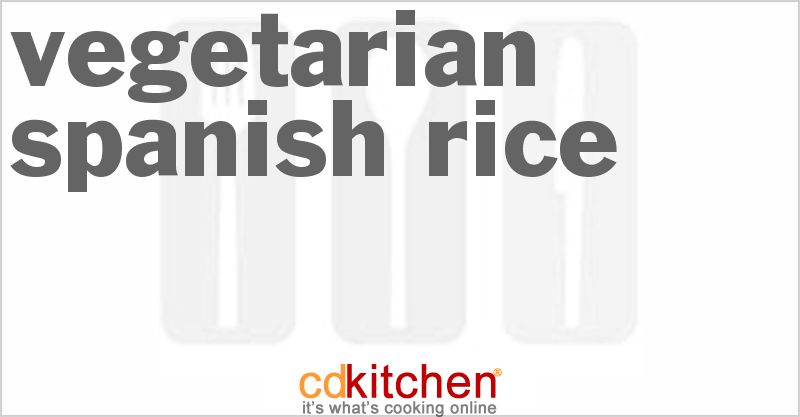 Vegetarian Spanish Rice Recipe | CDKitchen.com