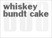 recipe for whiskey bundt cake