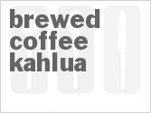 Brewed Coffee Kahlua