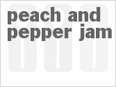 Peach and Pepper Jam