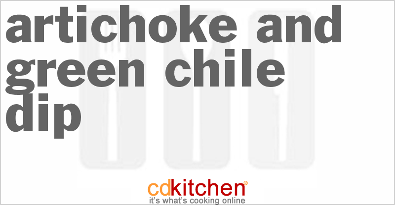 Artichoke and Green Chile Dip - CDKitchen.com