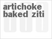 recipe for artichoke baked ziti