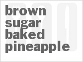 recipe for brown sugar baked pineapple