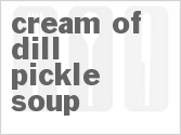 recipe for cream of dill pickle soup