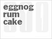 recipe for eggnog rum cake