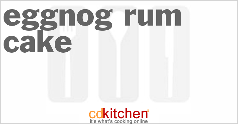 Eggnog Rum Cake - CDKitchen.com