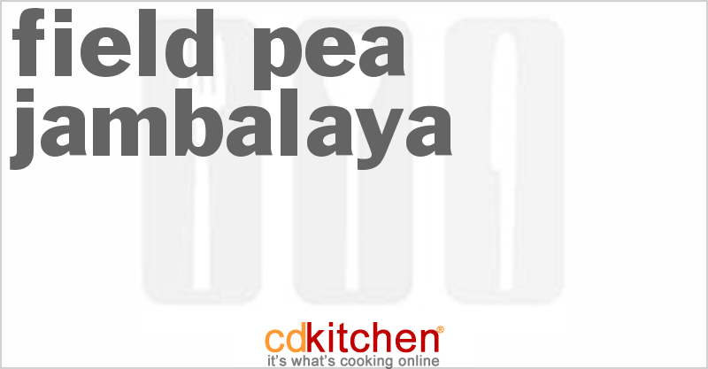 Field Pea Jambalaya - CDKitchen.com