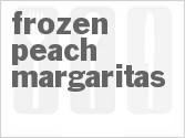 recipe for frozen peach margaritas