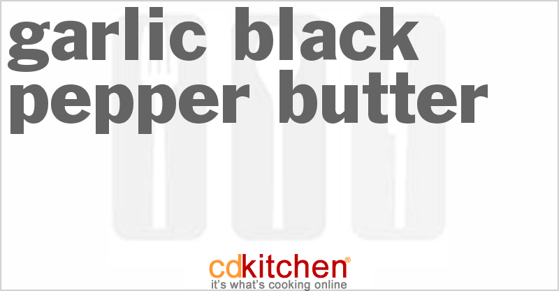 UTTER BUTTER GARLIC BLACK PEPPER