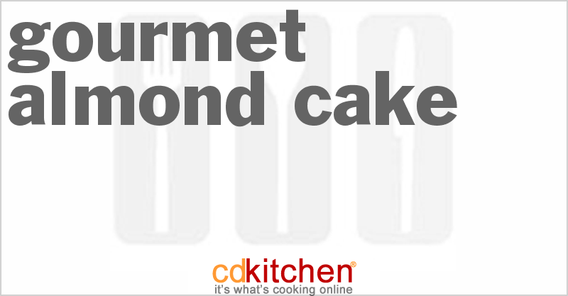 Gourmet Almond Cake - CDKitchen.com