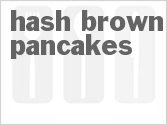 recipe for hash brown pancakes