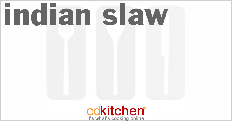 Indian Slaw - CDKitchen.com