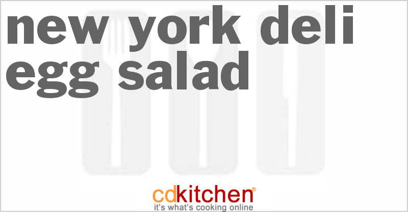 New York Deli Egg Salad Recipe | CDKitchen.com