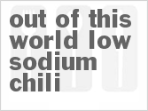 recipe for out of this world low sodium chili
