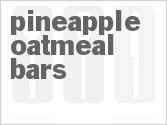 recipe for pineapple oatmeal bars