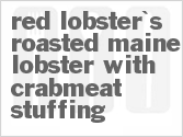 recipe for red lobster's roasted maine lobster with crabmeat stuffing