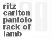 recipe for ritz-carlton paniolo rack of lamb
