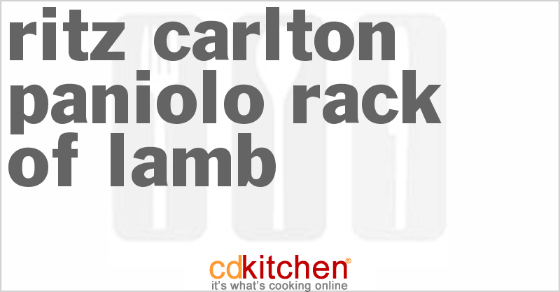 Paniolo Rack of Lamb 