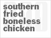 recipe for southern fried boneless chicken