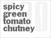 recipe for spicy green tomato chutney