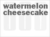 recipe for watermelon cheesecake