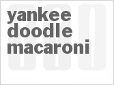 recipe for yankee doodle macaroni