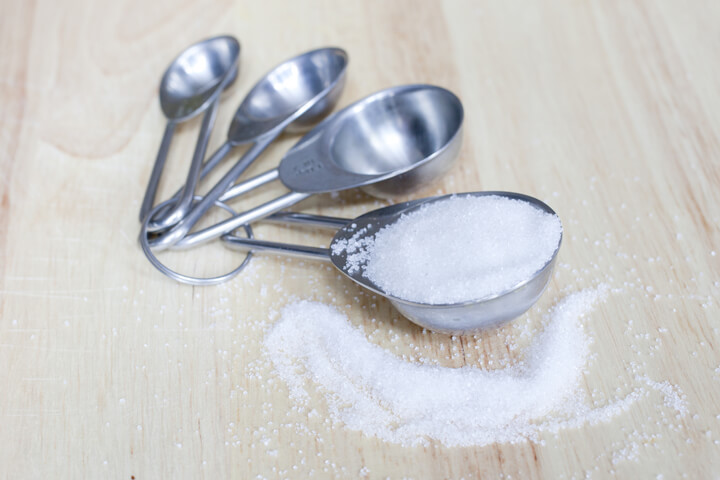 how to measure sugar